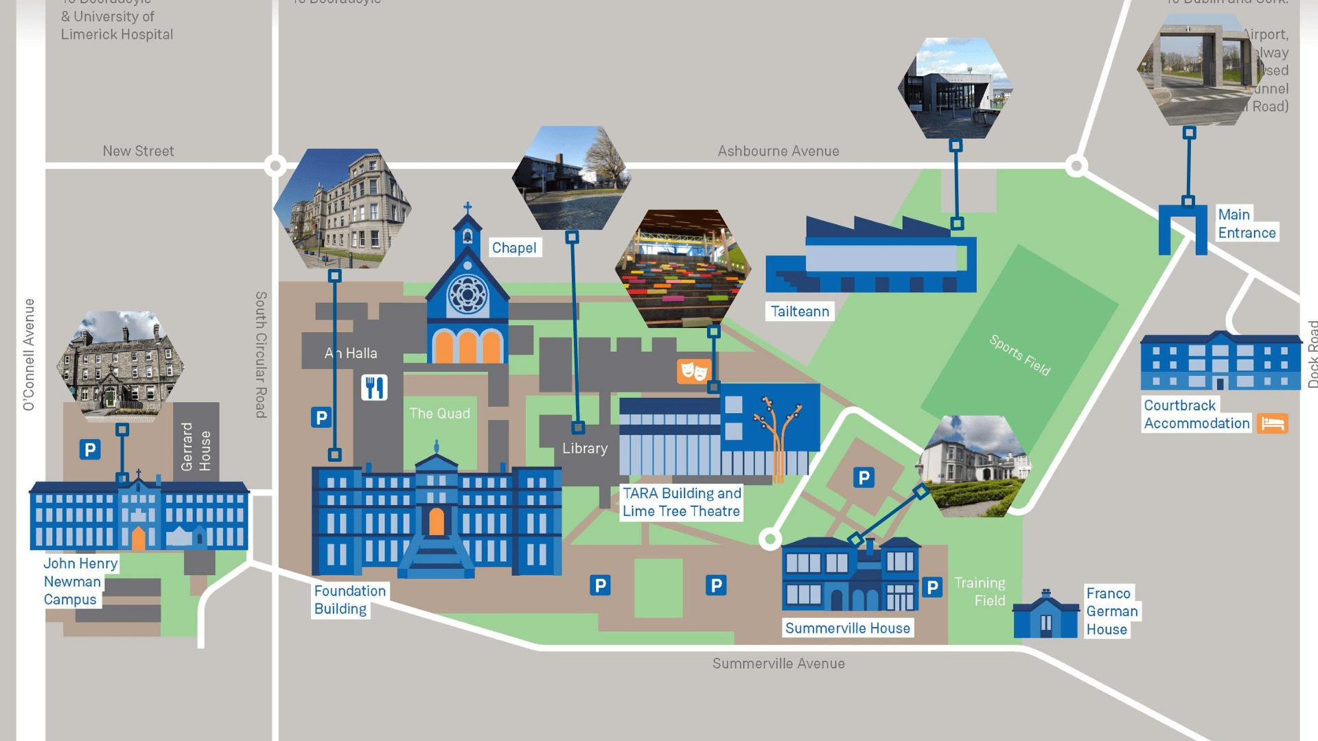 Limerick campus map min