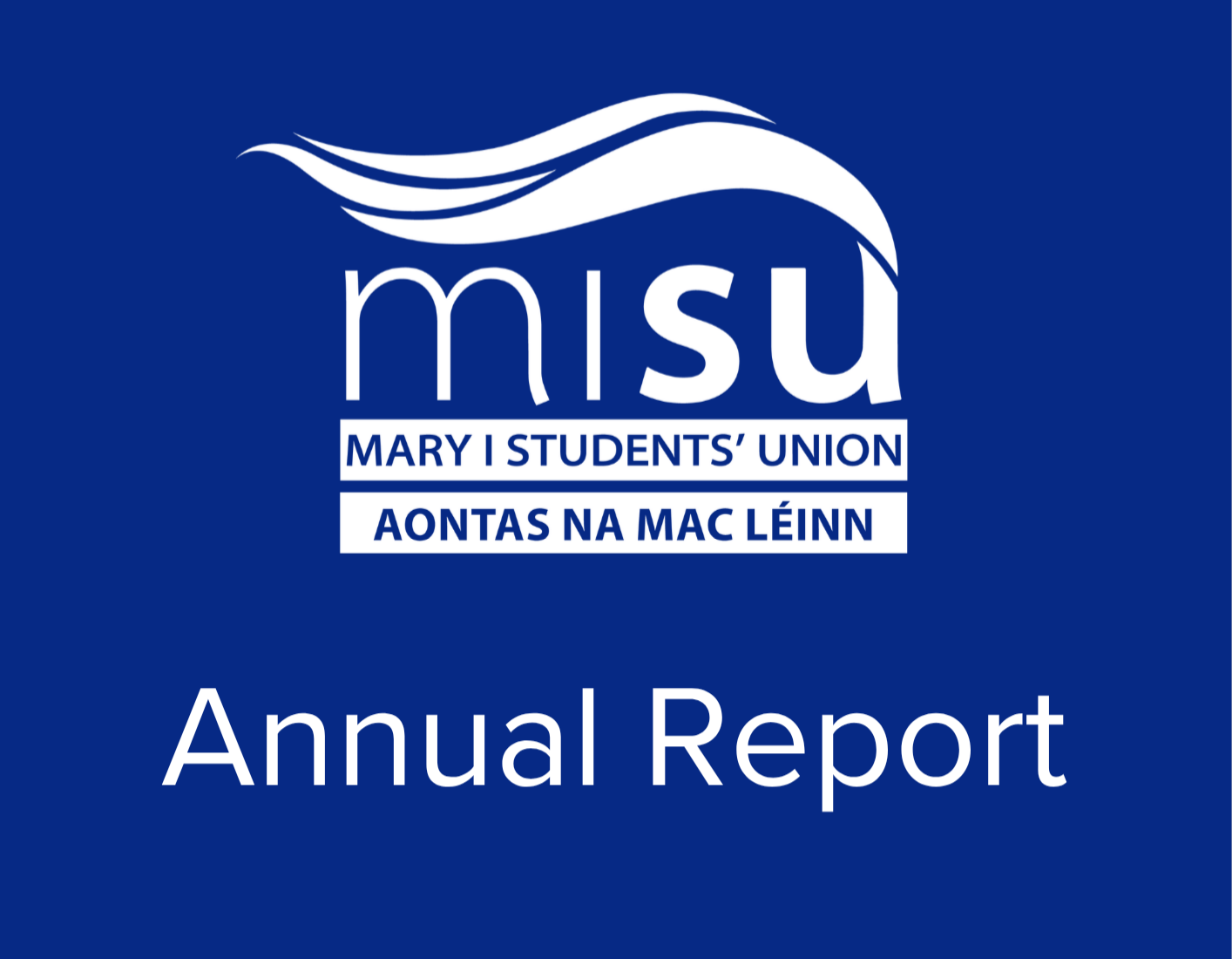 MISU Logo above text reading "Annual Report 2025/26"